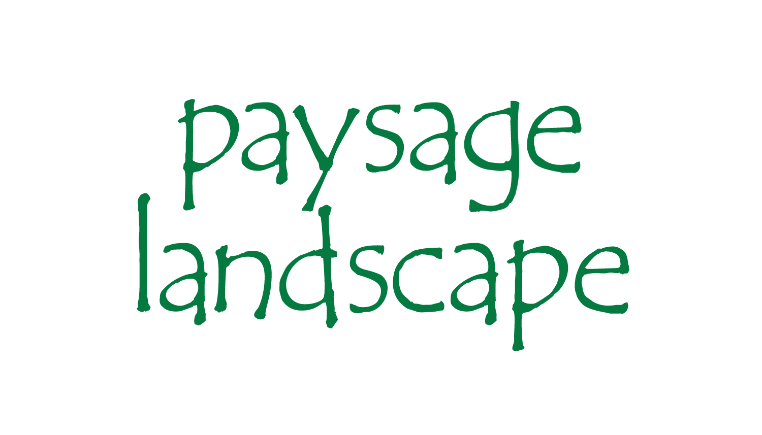 Logo for Paysage Landscape